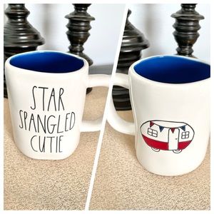 🆕Rae Dunn STAR SPANGLED CUTIE Ceramic Mug